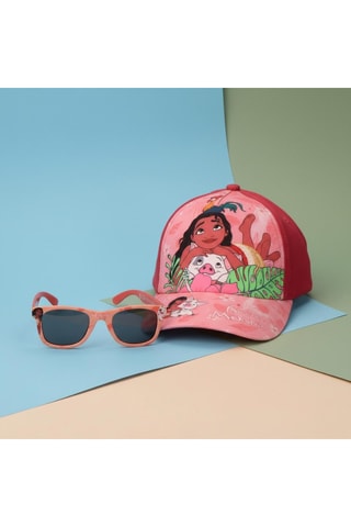 Cappellino e occhiali da sole Vaiana Oceania Disney - Rosa