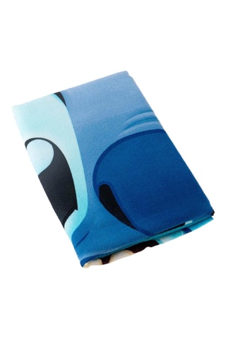 Strandlaken Stitch Lilo en Stitch Disney - Blauw - 70 x 140 cm