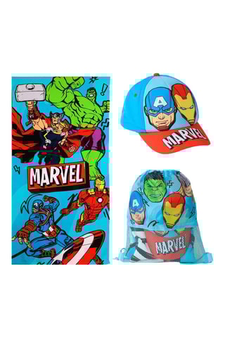 3-delige Set Avengers Marvel - Blauw en Rood