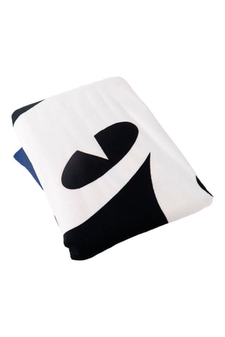 Strandlaken Minnie Disney - Zwart en Wit - 90 x 190 cm