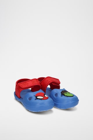 Sandalen Spider-Man en Hulk Avengers Marvel - Blauw en Rood