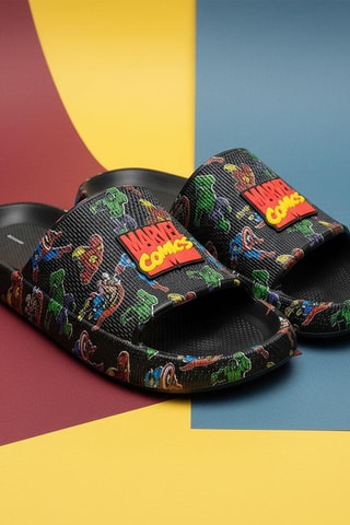 Muiltjes Avengers Marvel - Zwart 