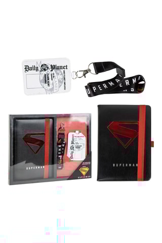 Cofanetto cancelleria Superman Justice League DC Comics - 3 pezzi