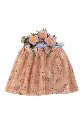 Cerchietto e gonna Vaiana Oceania Disney - Corallo e verde