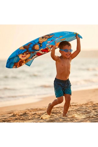 Strandlaken en Zwembril P - Lichtblauw 