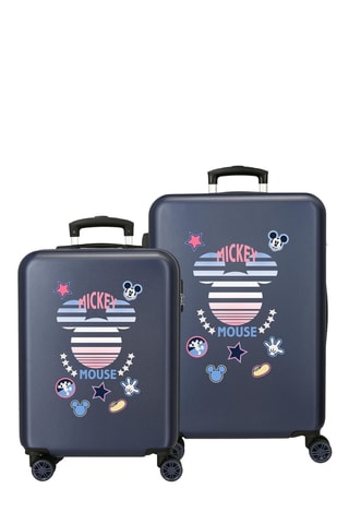 Handbagagetrolley en Weekendtrolley - Minnie Disney - Marineblauw - 55/65 cm