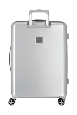 Handbagage en Grote Trolley Mickey Disney - Zilverkleurig - 55/70 cm