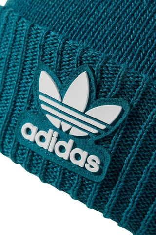 Bonnet - Bleu canard et blanc