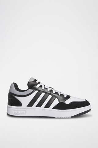 Baskets en cuir - Blanc et noir