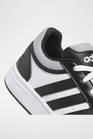 Baskets en cuir - Blanc et noir