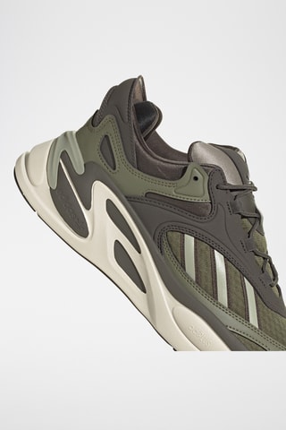 Baskets Ozmorph - Vert olive et anthracite