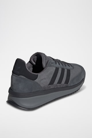 Baskets en nubuck - Gris foncé