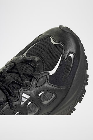 Baskets plateformes en cuir - Noir