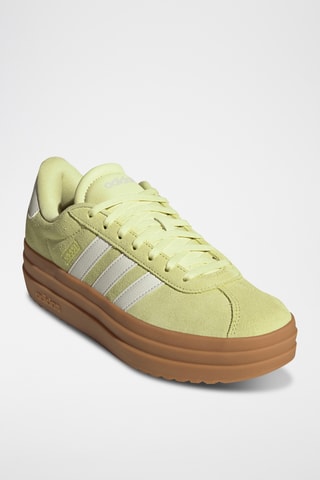 Baskets plateformes en cuir VL Court Bold - Jaune