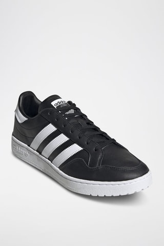 Sneakers en cuir Team Court - Noir et blanc