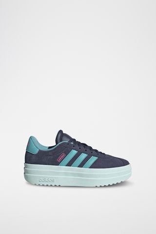 Baskets plateformes en cuir VL Court Bold - Bleu