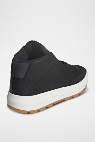 Baskets montantes en cuir Acesmash - Noir