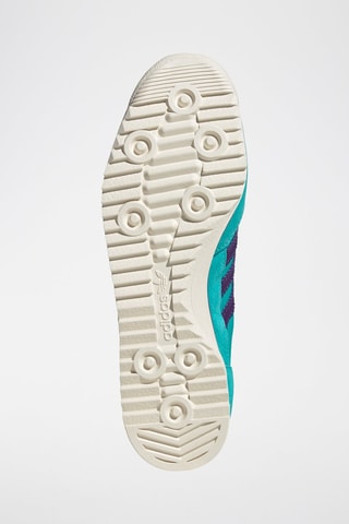 Baskets en nubuck - Turquoise
