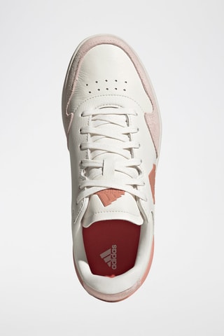 Baskets en cuir Kantana - Ecru et vieux rose