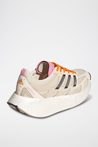 Baskets plateformes - Ecru et rose