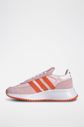Baskets en nubuck Retropy F2 - Rose poudré