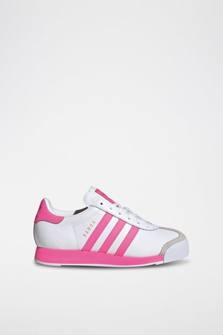 Chaussures de football en cuir Samoa - Blanc