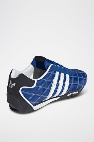 Chaussures de running Adi Racer Lo en cuir et nubuck - Bleu roi