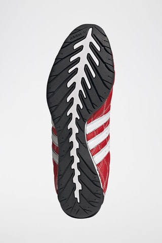 Chaussures en cuir Adi Racer Lo - Rouge