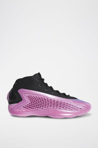 Chaussures montantes de basketball Anthony Edwards - Noir et violet