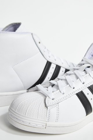 Chaussures de basketball en cuir Pro Model ADV - Blanc