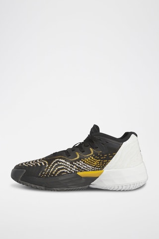 Chaussures de basketball Donovan Mitchell - Noir et blanc