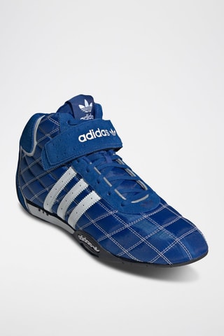 Chaussures de running montantes en cuir et nubuckAdi Racer Hi - Bleu roi