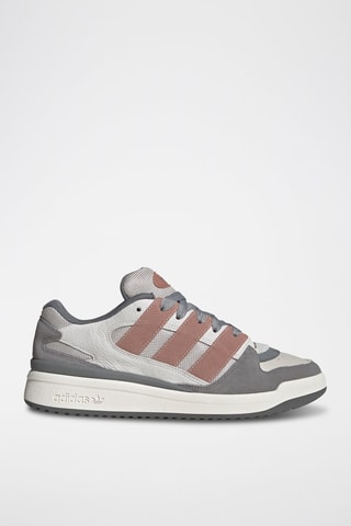 Chaussures de basketball en cuir - Gris - Adidas