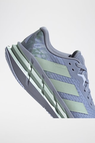 Chaussures de running Adistar - Gris clair et vert d’eau