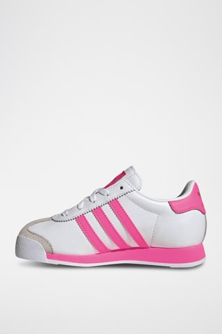 Chaussures de football en cuir Samoa - Blanc