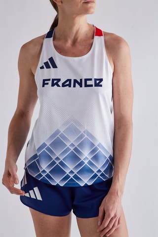 Débardeur - Blanc et bleu