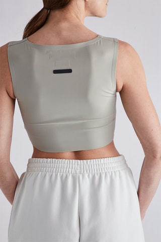 Débardeur court Fear of God Athletics - Gris clair