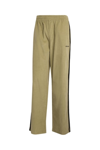 Pantalon regular en velours - Kaki