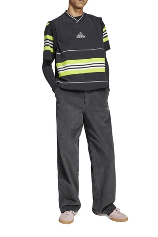 Pantalon loose en velours Cord - Gris foncé