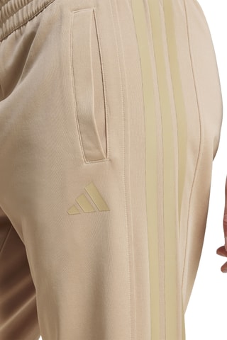 Pantalon slim taille haute - Marron clair