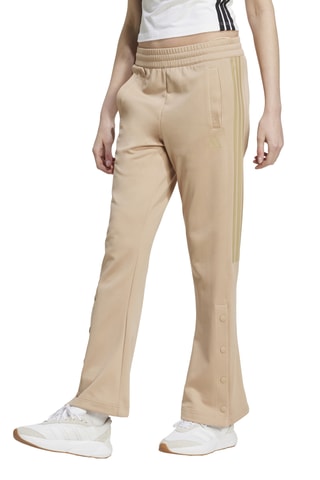 Pantalon slim taille haute - Marron clair
