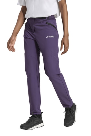 Pantalon regular de randonnée Terrex Xperior - Violet