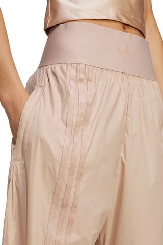 Pantalon loose taille haute - Beige