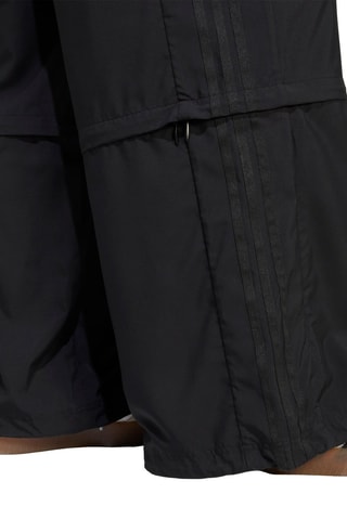 Pantalon regular 2-en-1 - Noir