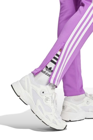 Pantalon slim de survêtement taille haute Adicolor SST - Violet