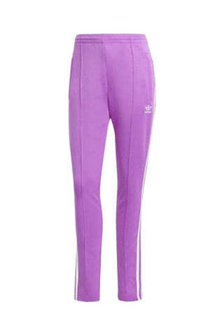 Pantalon slim de survêtement taille haute Adicolor SST - Violet