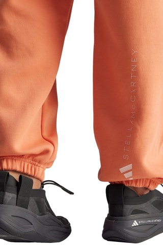 Pantalon de survêtement en coton biologique taille haute Stella McCartney - Orange
