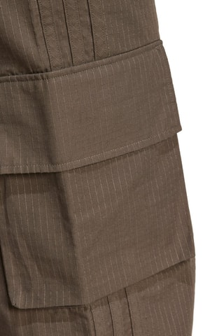 Pantalon cargo taille haute - Kaki