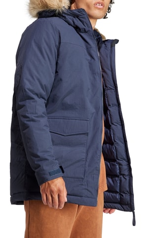 Parka à capuche - Bleu marine