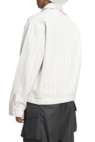 Veste Harrington - Blanc et noir